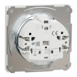 Prise de courant - Blanc Lotus - MTN2500-6035 Schneider Electric