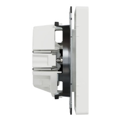 Prise de courant - Blanc Lotus - MTN2500-6035 Schneider Electric