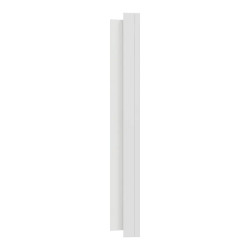 Odace M. plaque 3 postes céramique blanc