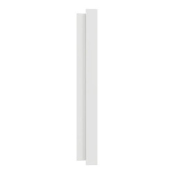 Odace - lot de 84 plaques de finition 2 postes - couleur Blanc craie