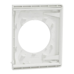 Odace Architecte - plaque de finition latérale - couleur Blanc craie