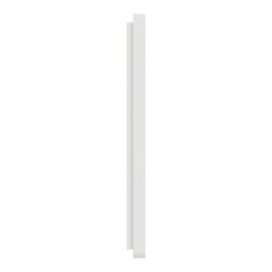 Odace Archi. Plaque 2 postes 57mm blanc
