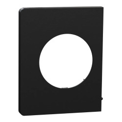 Odace Architecte - plaque de finition latérale - couleur Noir onyx
