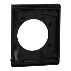 Odace Architecte - plaque de finition latérale - couleur Noir onyx