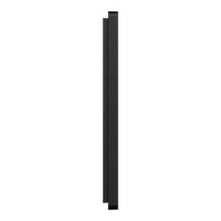 Odace Architecte - plaque 2 postes entraxe spécifique 57mm - Noir onyx