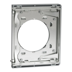 Odace Architecte - plaque de finition latérale - effet Titane