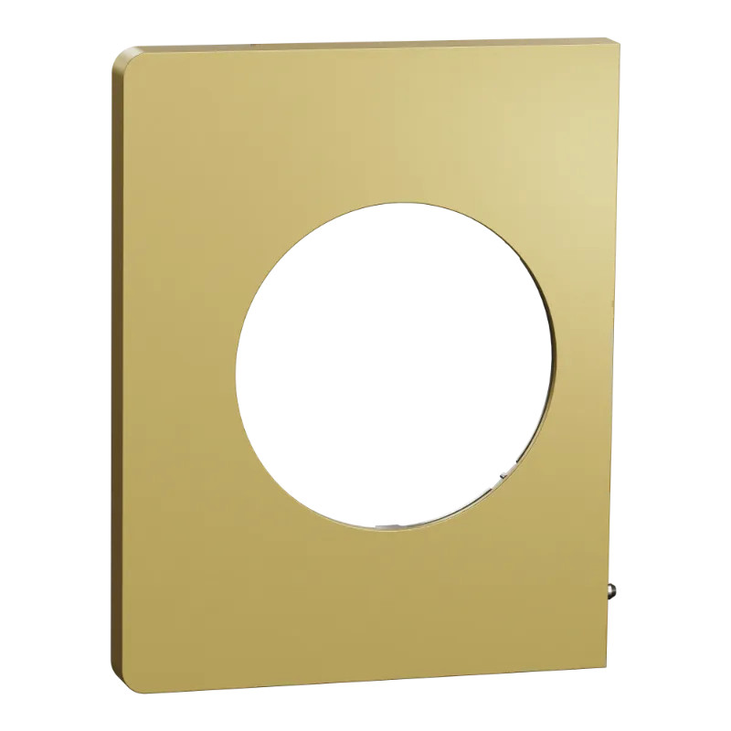 Odace Architecte - plaque de finition latérale - effet Laiton