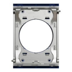 Odace Architecte - plaque de finition centrale - Bleu émaillé