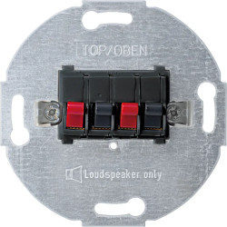 D-Life - prise haut-parleur double - anthracite - 467014 Schneider Electric