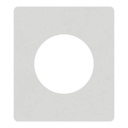 Odace Architecte - plaque de finition 1 poste - effet Béton