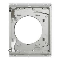 Odace Architecte - plaque de finition latérale - effet Céramique Blanc