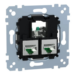 Méca RJ45x2 S-One Cat6 FTP STP - MEG4576-0022 Schneider Electric