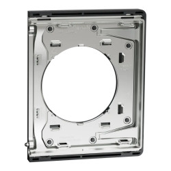 Odace Architecte - plaque de finition latérale - effet Perle Noire