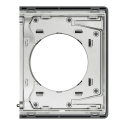 Odace Architecte - plaque de finition latérale - effet Perle Noire