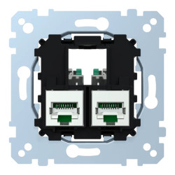 Méca RJ45x2 S-One Cat6 FTP STP - MEG4576-0022 Schneider Electric
