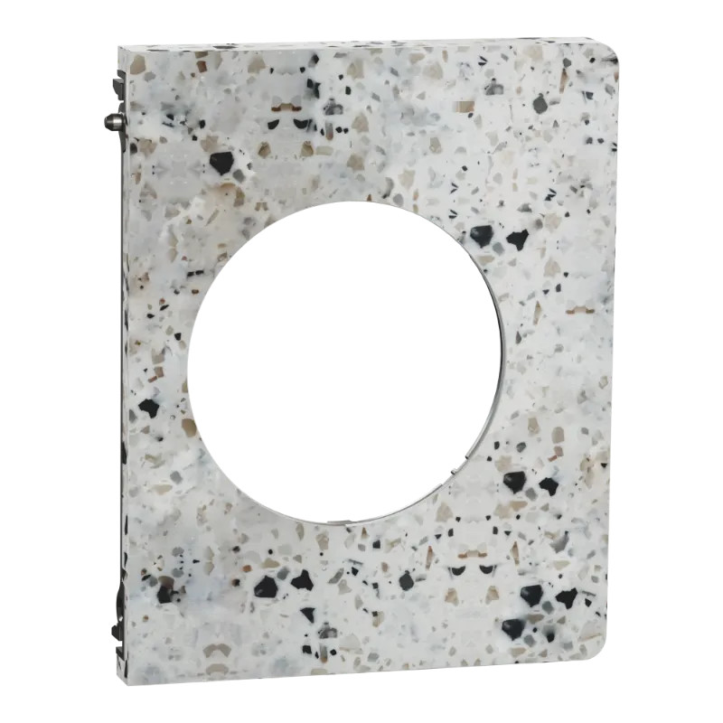 Odace Architecte - plaque de finition latérale - effet Terrazzo