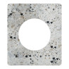 Odace Architecte - plaque de finition 1 poste - effet Terrazzo