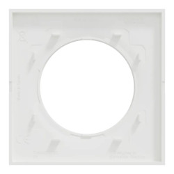 Odace Origine - plaque de finition 1 poste - couleur blanc