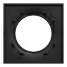 Odace Origine - plaque de finition 1 poste - couleur noir