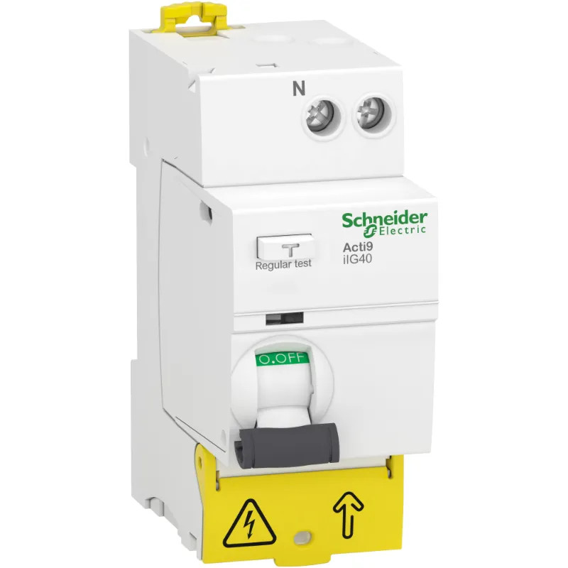Acti9 iIG40 1PN 40A 30mA ASI - A9R87640EU Schneider Electric
