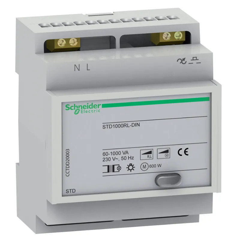 STD - télévariateur - 1000W - DIN - commande de scénario - CCTDD20003 Schneider Electric