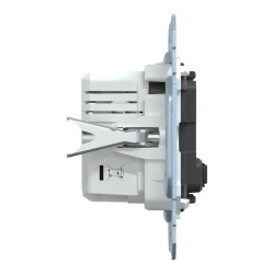 D-Life - prise chargeur double - USB A+C - 2.4 A - méca seul - MEG4366-0110 Schneider Electric