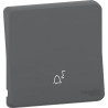 Mureva Styl - Enjoliveur avec symbôle sonnette - IP55 - IK08 - gris - MUR34201 Schneider Electric