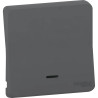 Mureva Styl - Enjoliveur avec lentille - IP55 - IK08 - gris - MUR34204 Schneider Electric