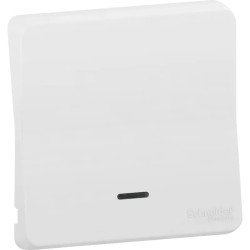 Mureva Styl - Enjoliveur avec lentille - IP55 - IK08 - blanc - MUR39204 Schneider Electric