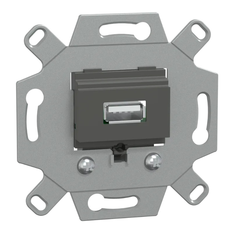 D-Life - prise avec connecteur modulable USB 2.0 - méca seul - MEG4581-0000 Schneider Electric