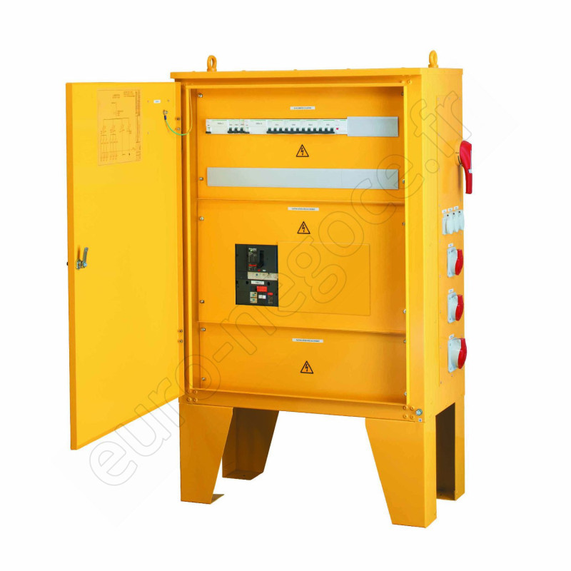 Armoire distribution 160A départ grue 100A