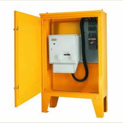 Armoire de comptage Tarif Jaune 100A avec platine et compteur EDF