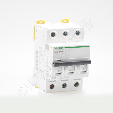 Circuit Breakers iC60  - A9F74301 - IC60N DISJ 3P 1A C