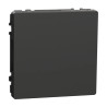 D-Life - obturateur - anthracite - méca + enjoliveur - MTN4075-6034 Schneider Electric