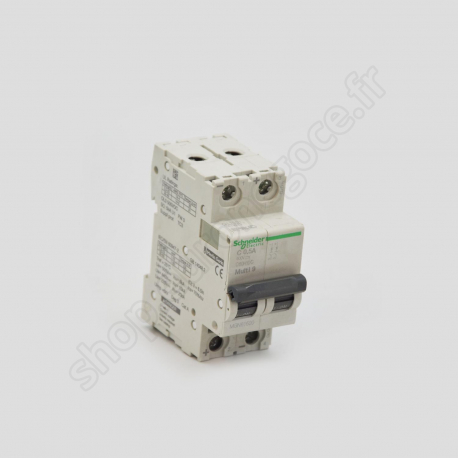 Disjoncteur iC60  - MGN61520 - Fin de série : DISJONCTEUR C60H-DC 500VDC 0,5A 2P C