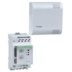 Acti9 TH4 - thermostat modulaire - 1 zone - 8°C..26°C - CCT15841 Schneider Electric