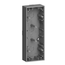 D-Life - boite pour montage saillie - anthracite - 3 postes - MEG4034-6534 Schneider Electric