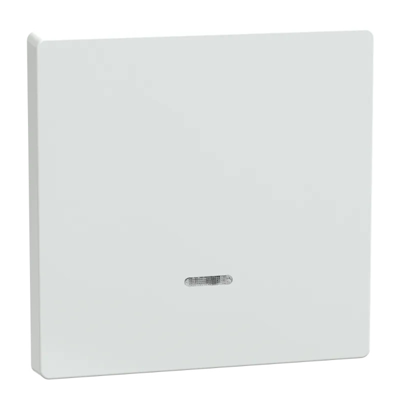 D-Life - enjoliveur pour commande simple avec voyant - blanc lotus - MEG3320-6035 Schneider Electric