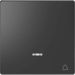 Enjo anthra voyant + carillon - MEG3325-6034 Schneider Electric