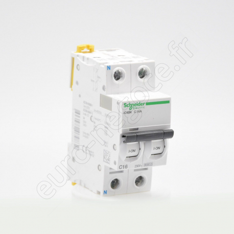 Circuit Breakers iC60  - A9F74601 - IC60N DISJ 1P+N 1A C