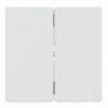 Enjoliveur double blanc lotus - MEG3400-6035 Schneider Electric