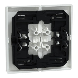 Enjoliveur double blanc lotus - MEG3400-6035 Schneider Electric