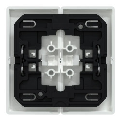 Enjoliveur double blanc lotus - MEG3400-6035 Schneider Electric