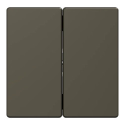 Enjoliveur double mocca - MEG3400-6052 Schneider Electric