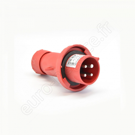 Industrial Plugs & Sockets  - PKE16M734 - Fiche mobile PK PratiKa vis 16A IP67 380