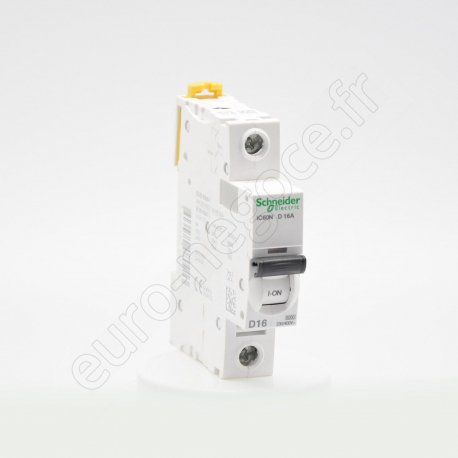 Circuit Breakers iC60  - A9F75106 - IC60N DISJ 1P 6A D