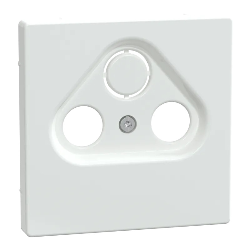 D-Life - enjoliveur pour prise télévision - blanc lotus - MEG4123-6035 Schneider Electric