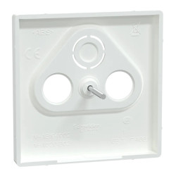 D-Life - enjoliveur pour prise télévision - blanc lotus - MEG4123-6035 Schneider Electric