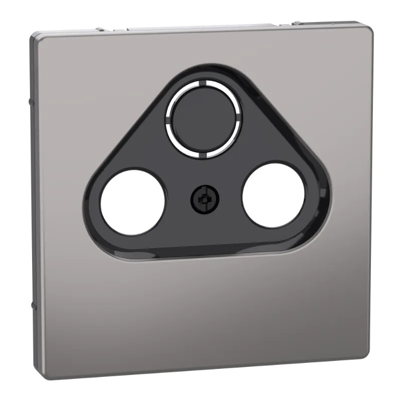 D-Life - enjoliveur pour prise télévision - métal nickel - MEG4123-6050 Schneider Electric