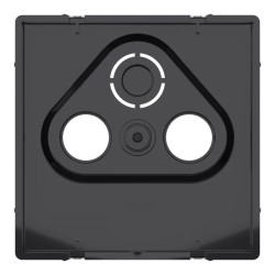 D-Life - enjoliveur pour prise télévision - métal nickel - MEG4123-6050 Schneider Electric